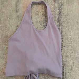 Lace Tie up Halter Top